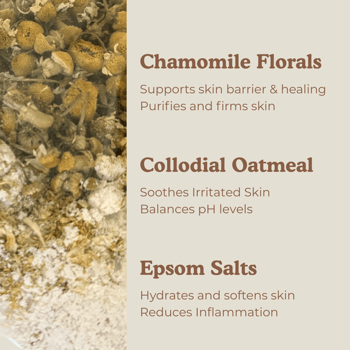 Reset & Rebuild Bath Soak – Fragrance - Free Skin Barrier Therapy - Cowbelle Skincare