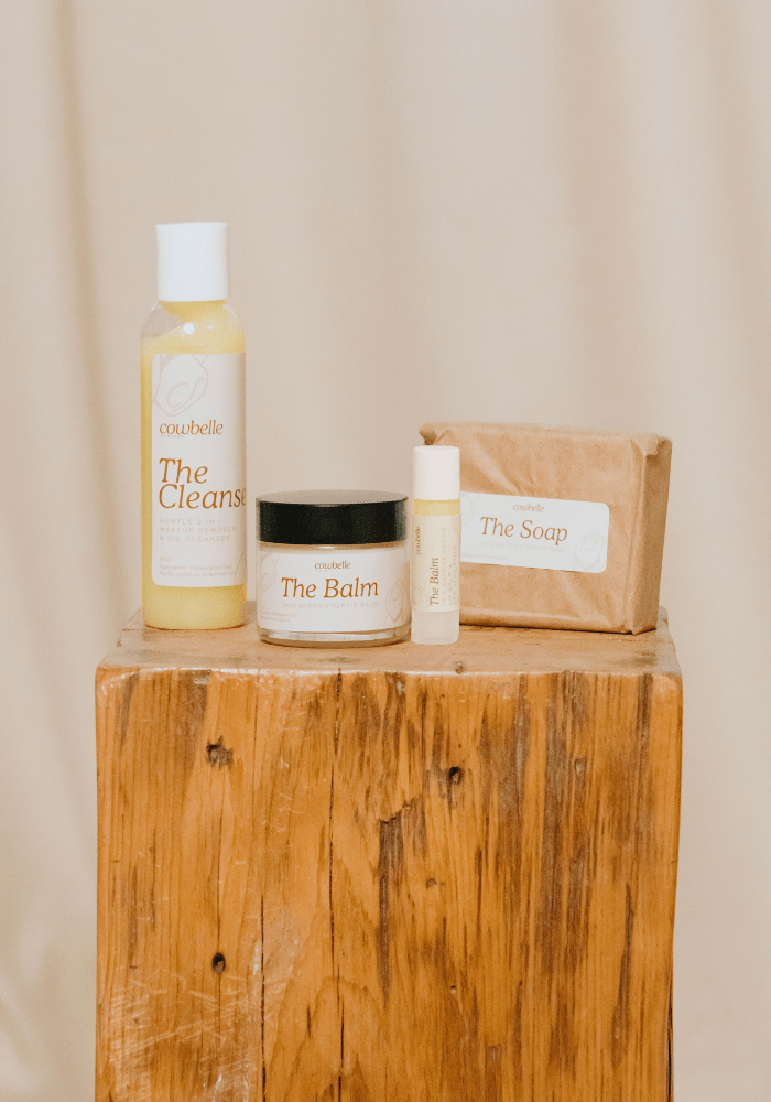 Starter Kit Face + Body: Only $103 (valued at $119) *discount applied at checkout* - Cowbelle Skincare