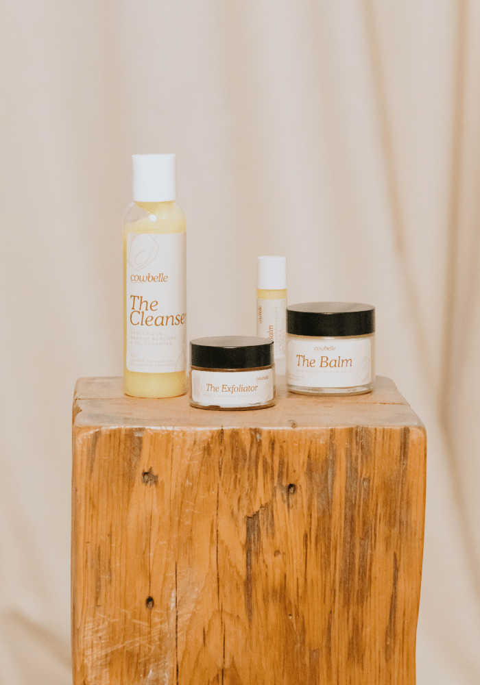 Starter Kit PLUS: Only $114 (valued at $130) *discount applied at checkout* - Cowbelle Skincare