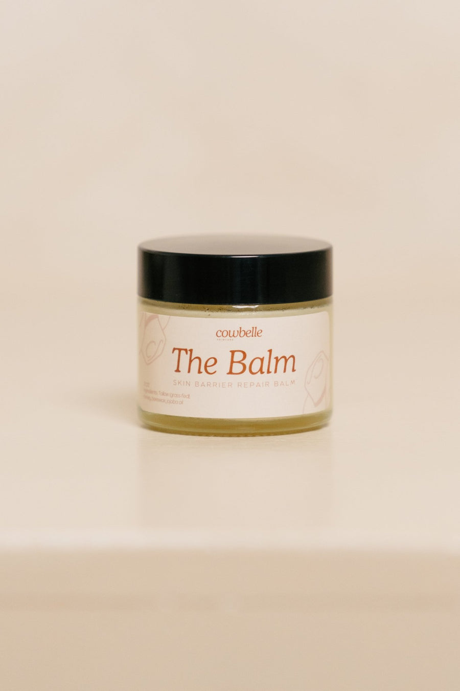 The Balm: skin barrier repair tallow balm - Cowbelle Skincare